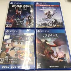 PS4 ソフト4つ
