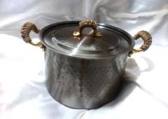 【未使用】新光堂 新光金属 COPPER100 純銅 銅鍋 煮込み鍋 20cm 新光堂 新光金属 COPPER100 純銅 銅鍋 煮込み鍋 未使用 20cm