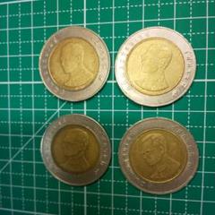 3999【タイ王国】10バーツ　硬貨　コイン　古銭　200枚セット タイラマ9世10バーツ硬貨|タイ|コレクターズショップトモリンズ24