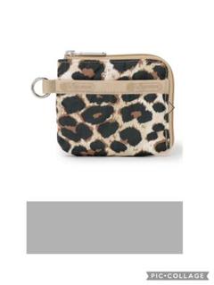 レスポートサックSLIM WALLET フラクセンレオパード ミニ財布