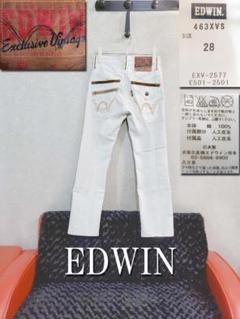 EDWIN（エドウィン）ホワイトパンツno7メーカーサイズ28