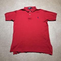 Polo Ralph Lauren ポロシャツ　半袖　赤　USA製　M