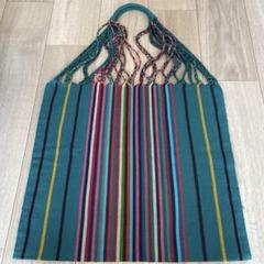 ハンモックバッグ　メキシコ　グリーン