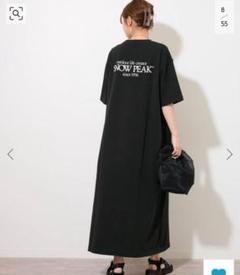 ジャーナルスタンダードレリューム☆Snow Peak別注ワンピース WEB限定追加2》別注【Snow Peak】*RE Classic Logo Printed