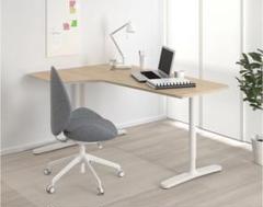 【送料込】IKEA BEKANT コーナーデスク160cm×110cm