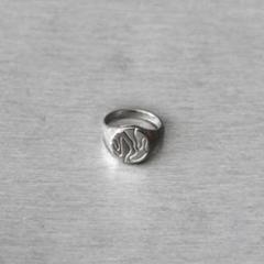 OCTI シルバー シグネットリング Topology