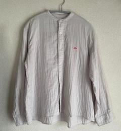 【美品】DANTON ダブルガーゼバンドカラーシャツ　36サイズ