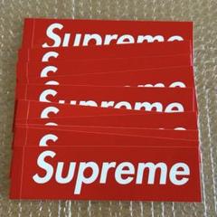 Supreme BOX ステッカー 10枚 シュプリーム ボックス ロゴ 赤