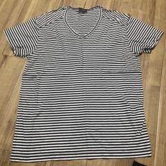JOSEPH HOMME ストライプ VネックTシャツ - メルカリ