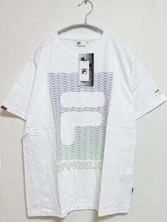 未使用品 FILA x エヴァンゲリオン プリント Tシャツ L