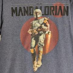 Tシャツ ネイビー 霜降り ドラマ マンダロリアン Mサイズ