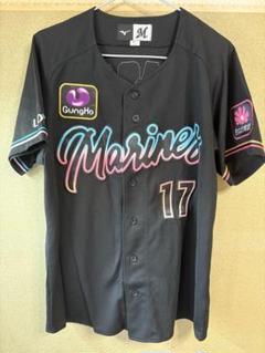 千葉ロッテマリーンズ　佐々木朗希M 2023BSW ユニフォーム ブラックサマー