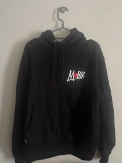 [美品] MOBB.ブラックパーカー ハートデザイン　　Mサイズ MOBB ブラックパーカー ハートデザイン - メルカリ