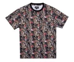 RIPNDIP リアルツリー　カモ　迷彩　半袖Tシャツ　希少レア　リンガーTのサムネイル