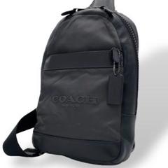 coach コーチ ボディバッグ 斜め掛け バックパック レザー ナイロン