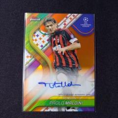 25シリ】パオロ・マルディーニ 直筆サインTopps finest Auto