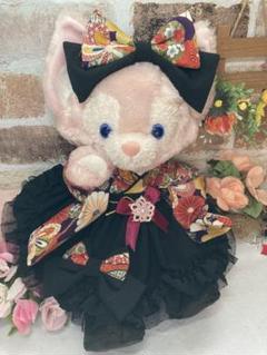 ステラルーS 和着物ドレス６点コスチュウーム　赤花柄　リーナベルも出品中 リーナベルS クリーム花柄 和着物ドレス6点コスチューム