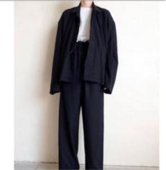 sunsea  ノーカラージャケット、オールインワン 洗える/吸水速乾/UVカット/接触冷感】ストレッチジョーゼット