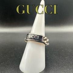 美品✨　GUCCI　リング　指輪　ゴルメットチェーン　刻印　859 美品✨ GUCCI リング 指輪 ゴルメットチェーン 刻印 859 - メルカリ