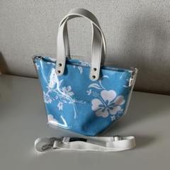 DEAN & DELUCA ブルー トートバッグ ハワイ限定　美品