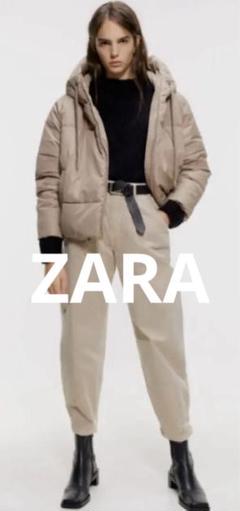 新品未使用】ZARA ザラ ダウンベスト ショート丈 アウター