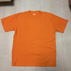 新品 ピージェーマーク サーマル ワッフル Tシャツ　無地 オレンジ Lのサムネイル
