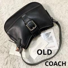 未使用級 vintage coach old soho アクセサリーポーチ　黒