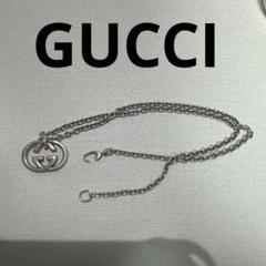 GUCCI シルバー ロゴペンダント ネックレス　訳あり GG 925留具壊れ GUCCI シルバー ロゴペンダント ネックレス 訳あり GG 925留具