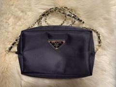 PRADA プラダ ノベルティ ポーチ 巾着 チェーン付 チェーン