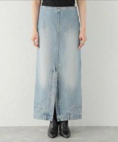 MEYAME DENIM UPSIDE-DOWN SKIRT デニムスカート