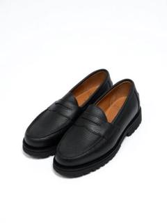 靴 SANDERS Butt Seam Loafer by OVY size6 SANDERS ローファー 「別注」Sanders×URBAN RESEARCH Butt Seam