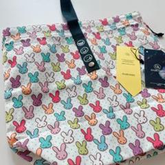 ランチバック　うさぎ柄　お弁当用