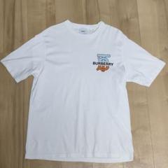 BURBERRY LONDON　Tシャツ　TBロゴ　ホワイト　Ｓ