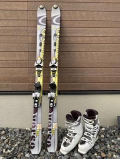 ☆初心者向け☆メンテ済大人スキーセット板150cm ブーツ26cm
