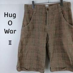 Hug O War　ハーフパンツ　Ⅱ　グレー　グレンチェック柄