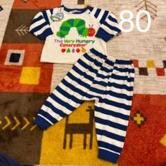 新品 はらぺこあおむし パジャマ 80 男の子 ベビー 赤ちゃん 春 秋