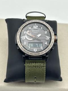 美品稼働　カシオ CASIO PRO TREK 5571 PRW-6600YB