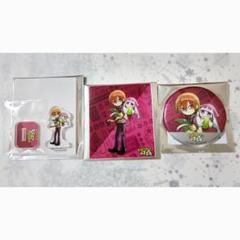 ポップンミュージック タクト&シャル アクリルフィギュア カード 缶バッジ