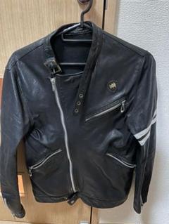 【本日限定値下】Hysteric Glamour シングルライダースジャケット HYSTERIC GLAMOUR - ヒステリックグラマーのブラックレザー