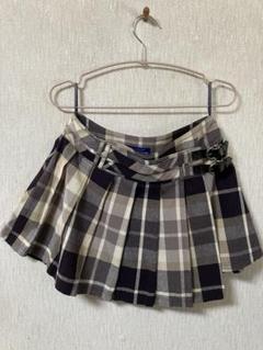 BURBERRY チェック柄プリーツスカート 38 夏、 秋用　【美品】紫 BURBERRY チェック柄プリーツスカート 38 夏、 秋用 【美品】紫