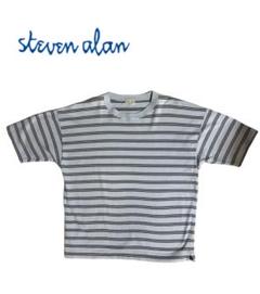 steven alan スティーブンアラン ボーダー tシャツ