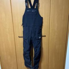 Mens Rain Gore-Tex Bib Overalls - Black | Volcom Japan