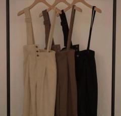 サロペット・オーバーオール・オールインワン Eaphi linen like fringe salopette eaphi linen like fringe salopette