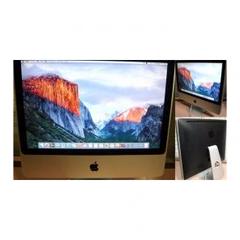 APPLE imac 24インチa1225 動作OK　OS ELCAPITAN APPLE imac 24インチa1225 動作OK OS ELCAPITAN - メルカリ