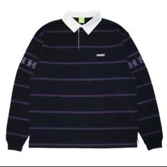日本未入荷【HUF】FADED RUGBY ラガーシャツ HUF 全2色 ハフ ラガーシャツ ラグビーシャツ WORLDWIDE RUGBY