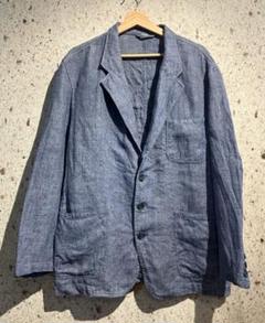 フランス製　80s NEWMAN リネンテーラードジャケット　ヴィンテージ フランス製 80s NEWMAN リネンテーラードジャケット