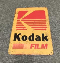 ヴィンテージ　Kodak FILM サインプレート 約30cm x 20cm