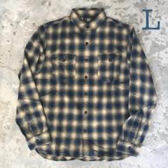 DOUBLE RL RL ダブルアールエル ラルフ インディゴ シャツ L
