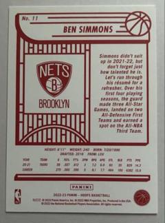 NBAカード　ベンシモンズ　RC15シリ 2025年最新】ベンシモンズの人気アイテム - メルカリ