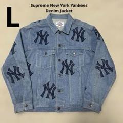 ~Supreme~ デニムジャケット  ニューヨークヤンキース デニム Supreme®/New York Yankees™ Denim Trucker Jacket | Supreme 21fw